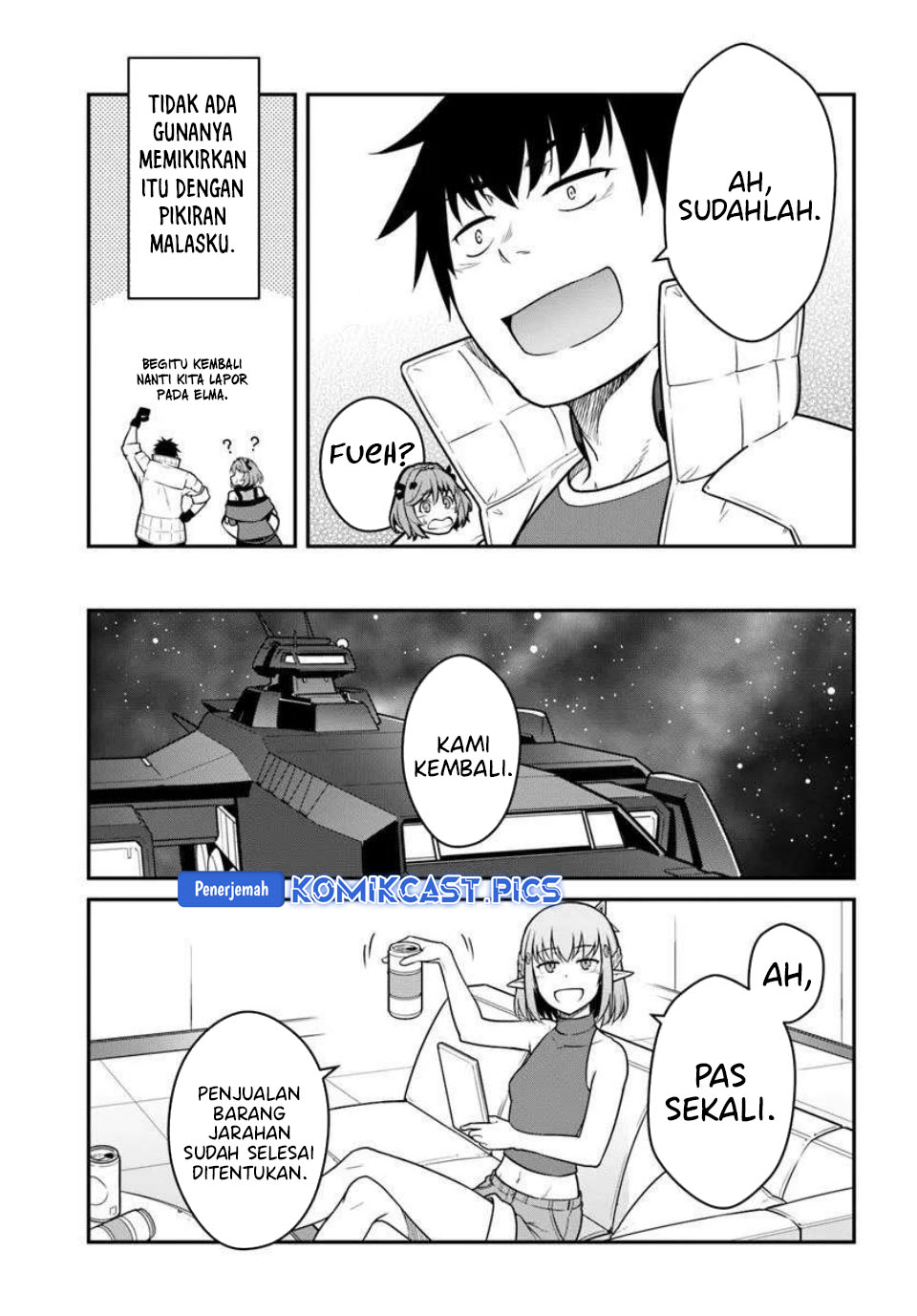 Mezametara Saikyou Soubi to Uchuusen-mochi datta no de, Ikkodate Mezashite Youhei Toshite Jiyuu ni Ikitai Chapter 50.1 Gambar 12